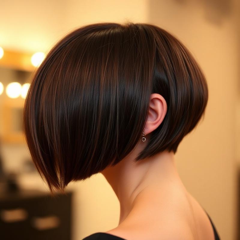 Coupe bob élégante